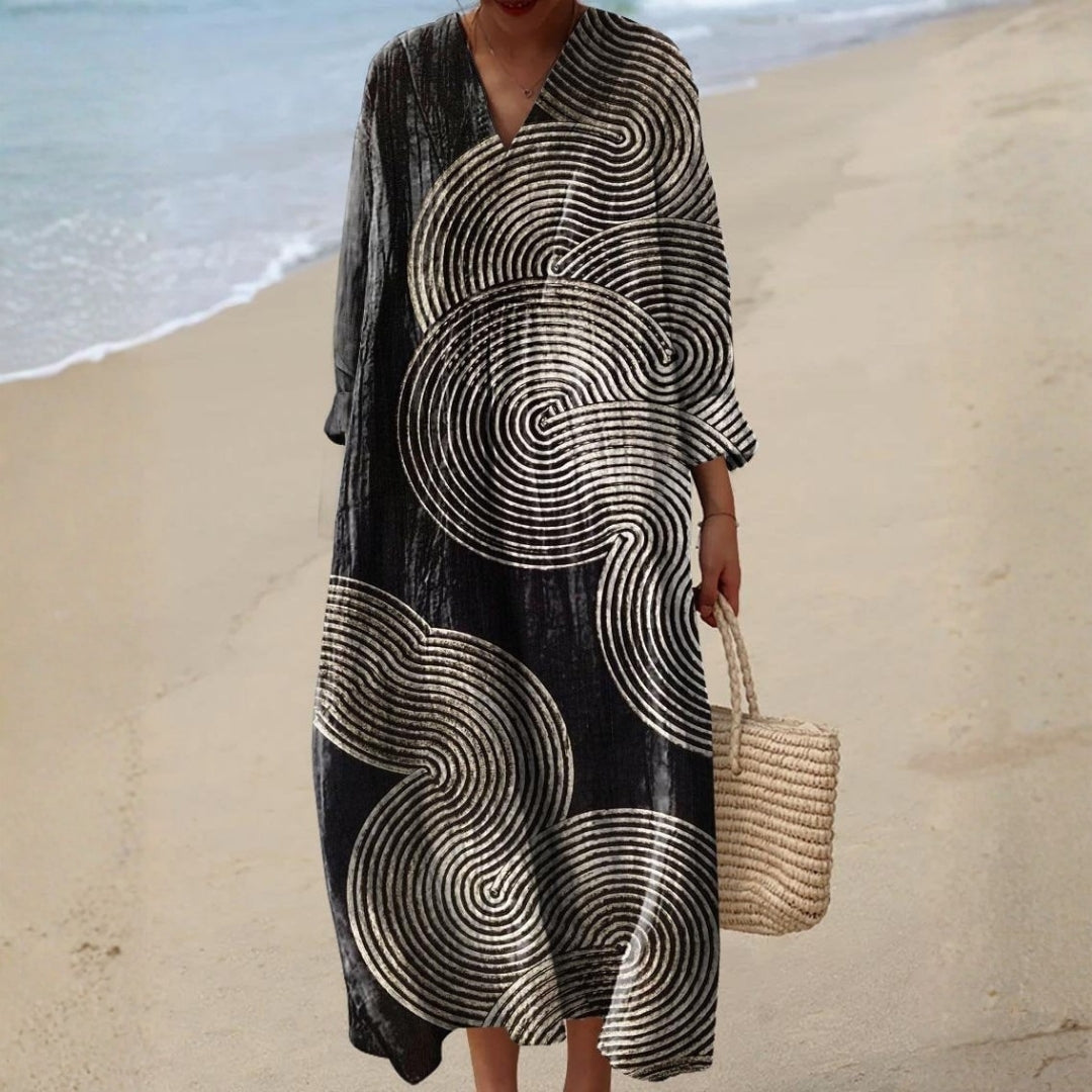 Julia - Vestido de Patchwork Bohemio