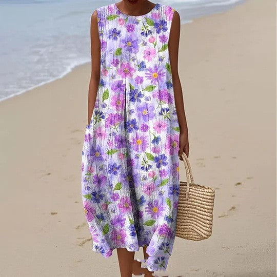 Leticia - Vestido Floral de Verano