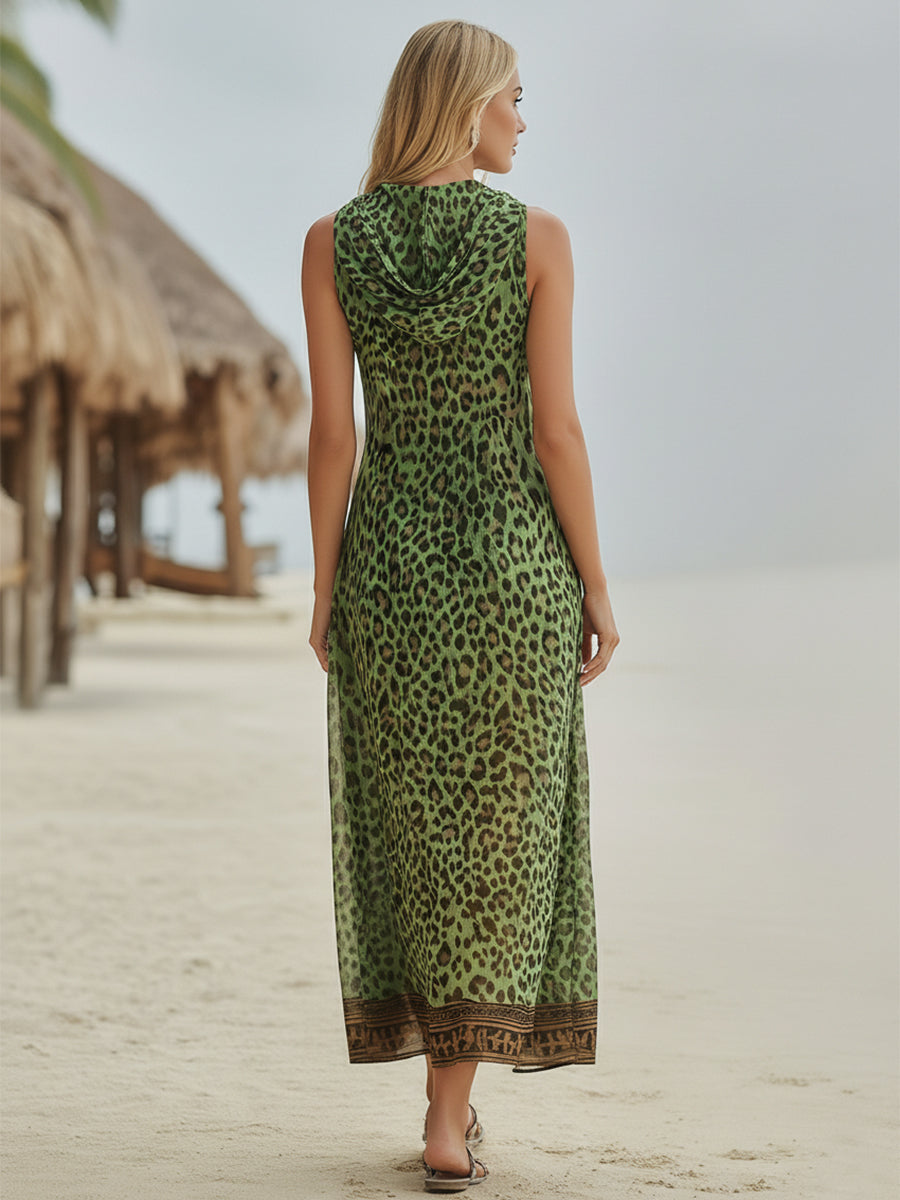 Lucía | Vestido Maxi Boho con Estampado Floral y Falda Amplia